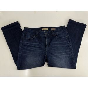 Nine West Womens Capris Size 12/31 Vintage America Collection Boho Denim